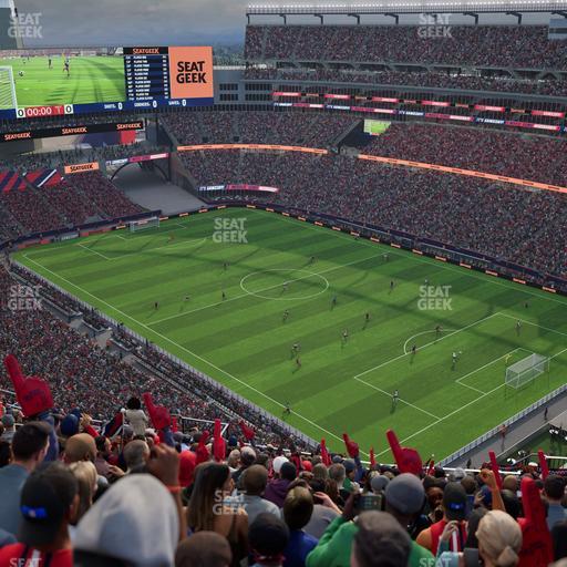 Gillette Stadium - Section 324 Seat View