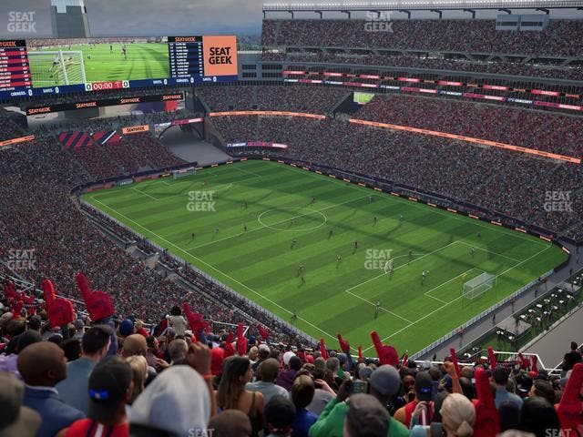 Gillette Stadium - Section 324 Seat View