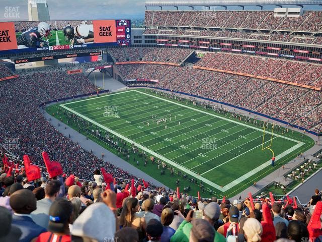 Gillette Stadium - Section 324 Seat View Gillette Stadium - Section 324 Seat View