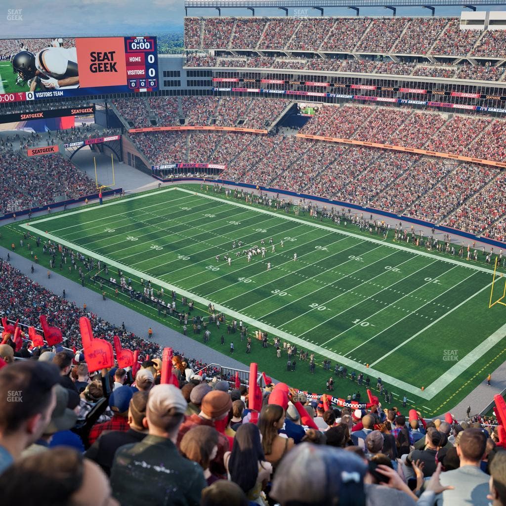 Gillette Stadium - Section 325 Seat View