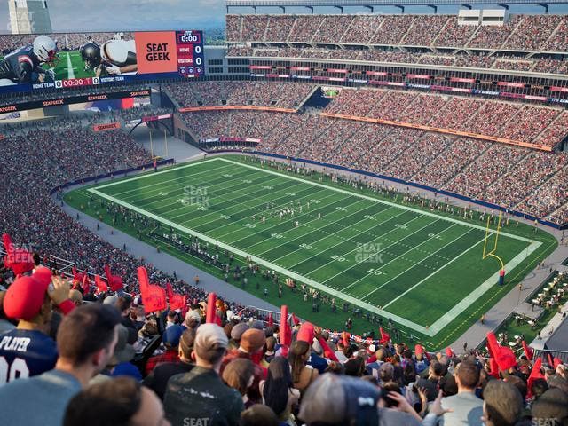 Gillette Stadium - Section 325 Seat View Gillette Stadium - Section 325 Seat View