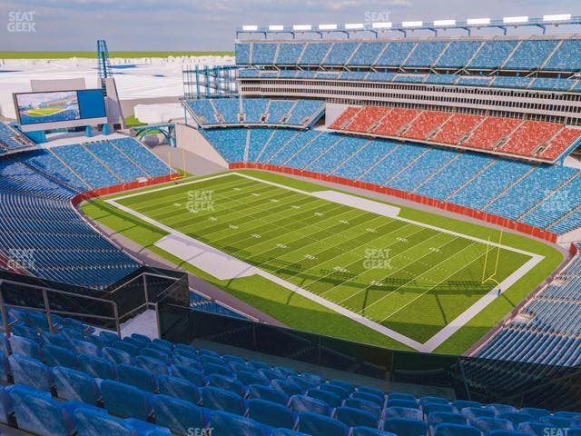 Gillette Stadium - Section 325 Seat View