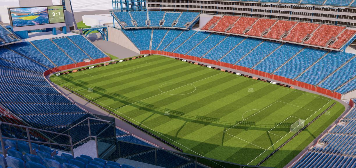 Gillette Stadium - Section 325 Seat View