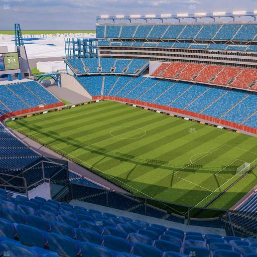 Gillette Stadium - Section 325 Seat View
