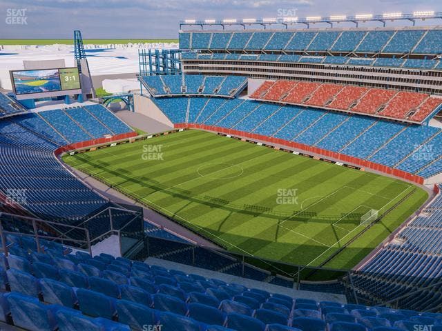 Gillette Stadium - Section 325 Seat View