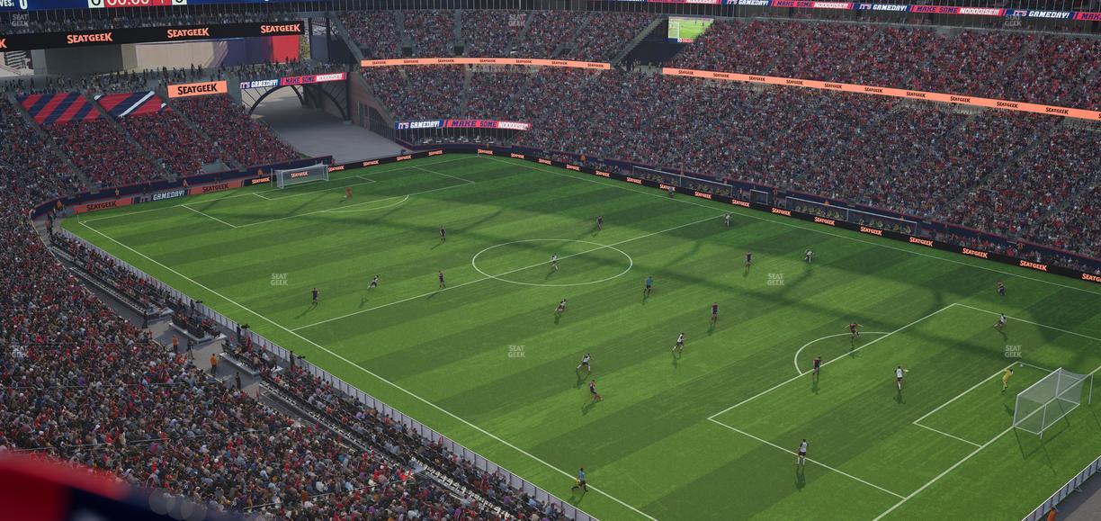 Gillette Stadium - Section 325 Seat View