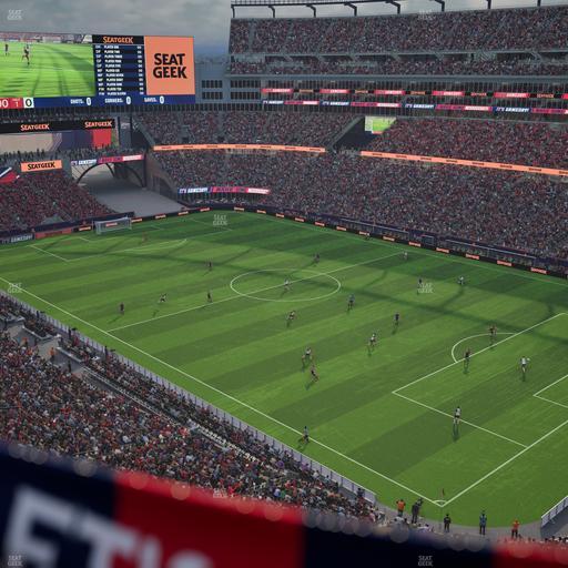 Gillette Stadium - Section 325 Seat View