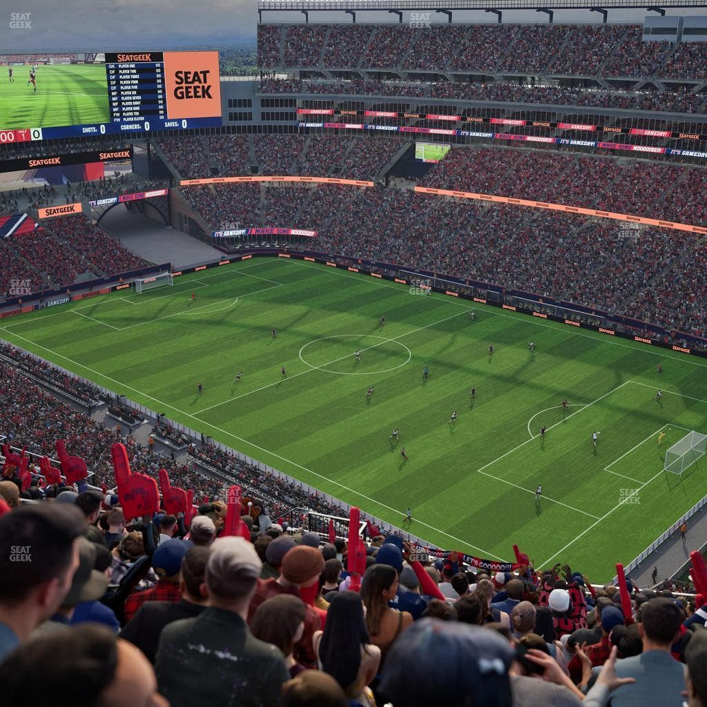 Gillette Stadium - Section 325 Seat View