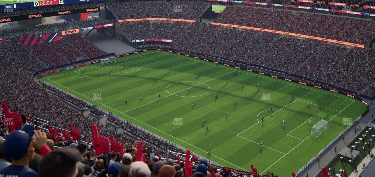 Gillette Stadium - Section 325 Seat View