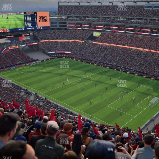 Gillette Stadium - Section 325 Seat View