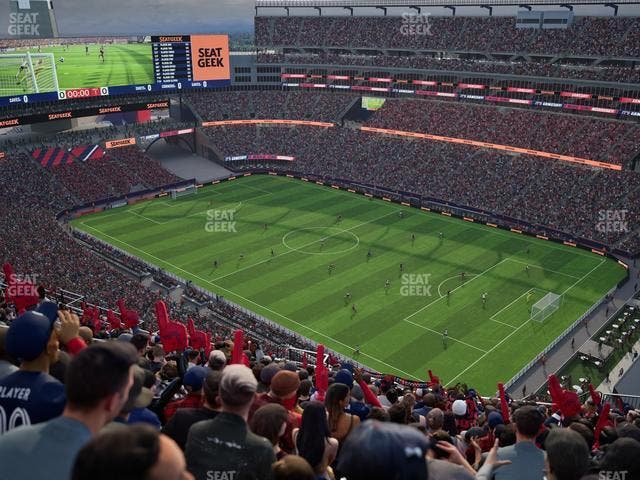 Gillette Stadium - Section 325 Seat View