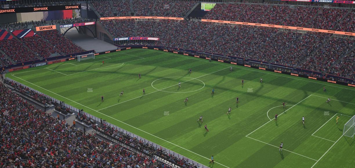 Gillette Stadium - Section 326 Seat View