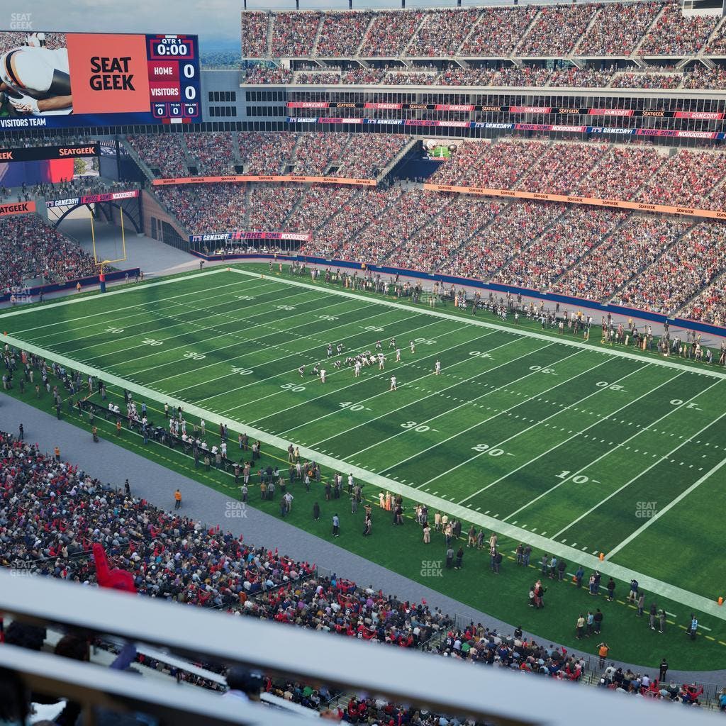 Gillette Stadium - Section 326 Seat View