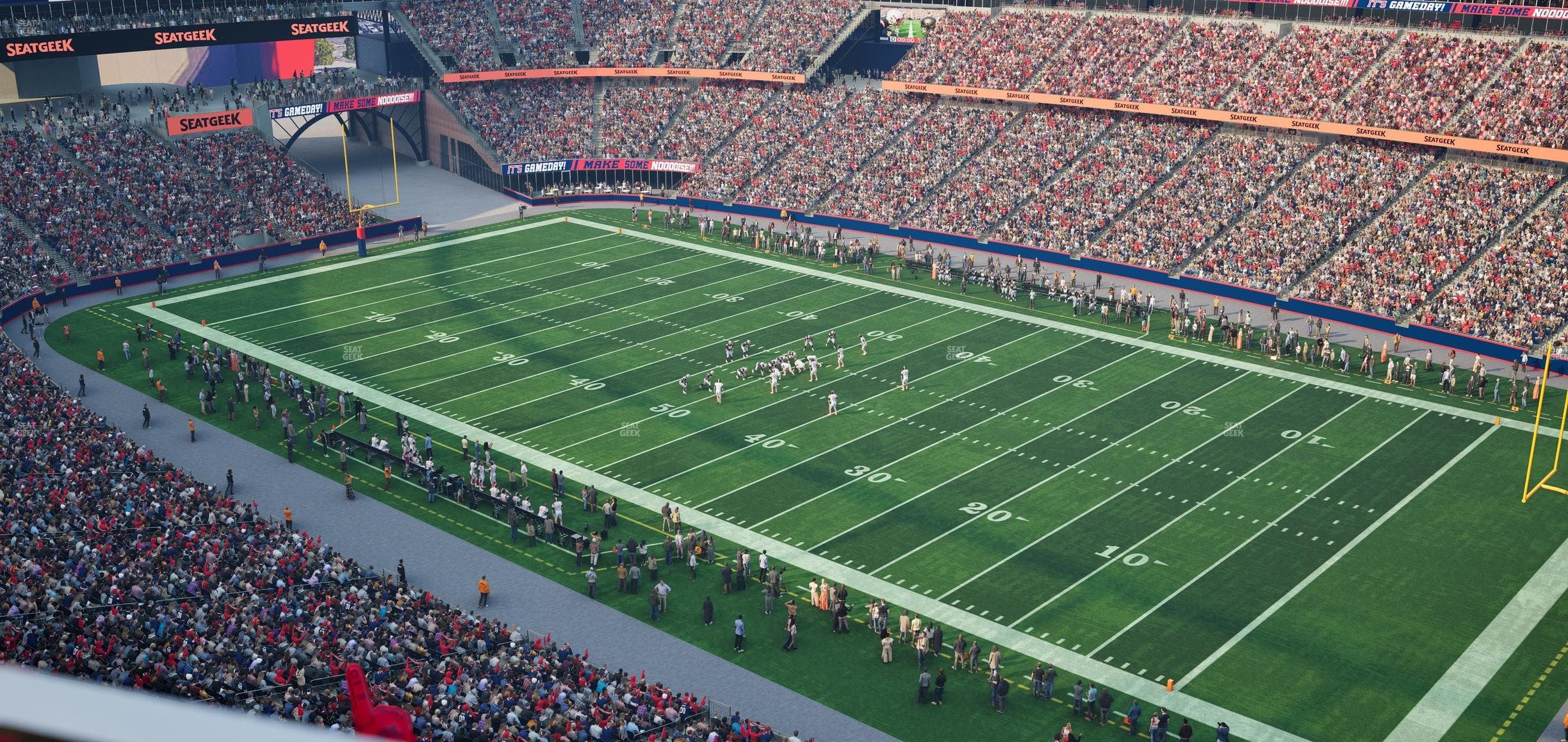 Gillette Stadium - Section 326 Seat View