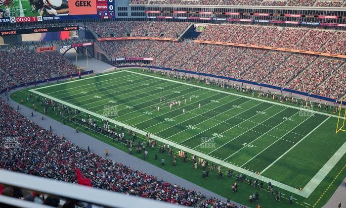 Gillette Stadium - Section 326 Seat View