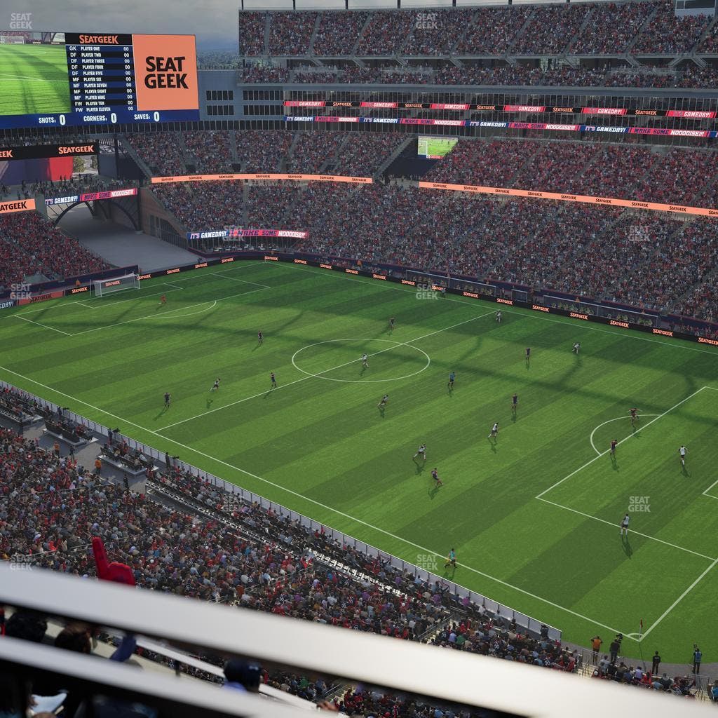 Gillette Stadium - Section 326 Seat View