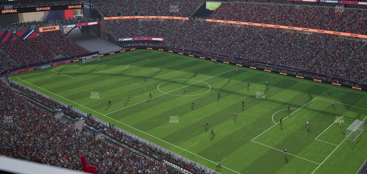 Gillette Stadium - Section 326 Seat View