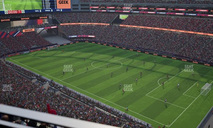 Gillette Stadium - Section 326 Seat View