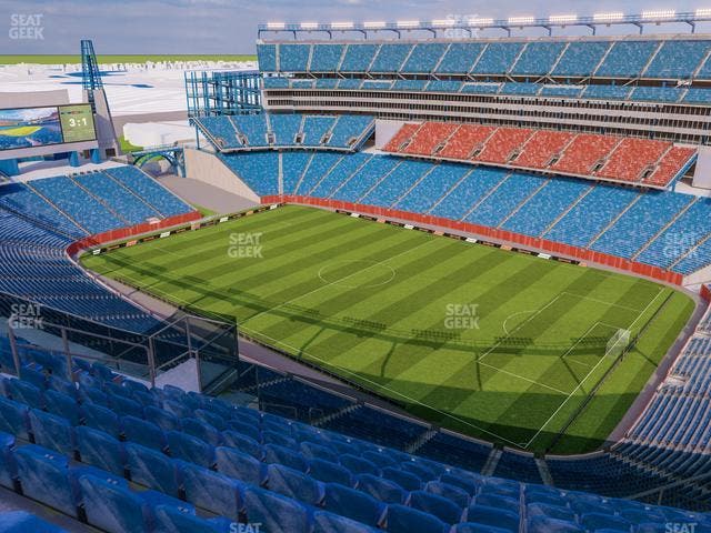 Gillette Stadium - Section 326 Seat View