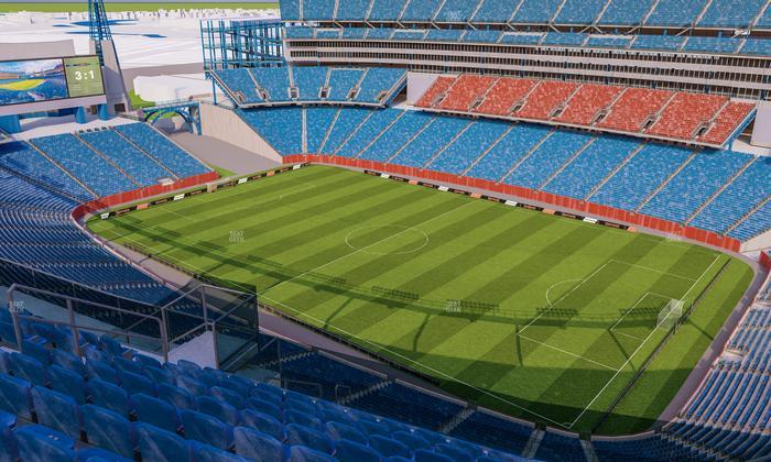 Gillette Stadium - Section 326 Seat View