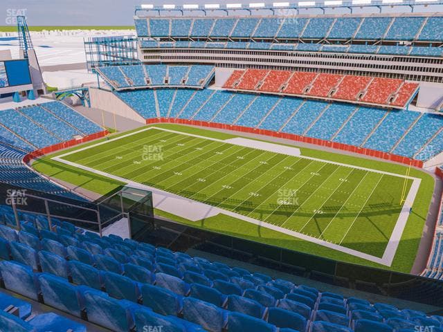 Gillette Stadium - Section 327 Seat View