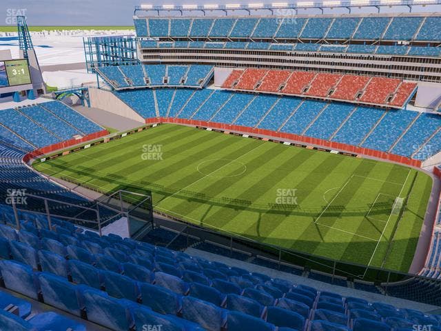 Gillette Stadium - Section 327 Seat View