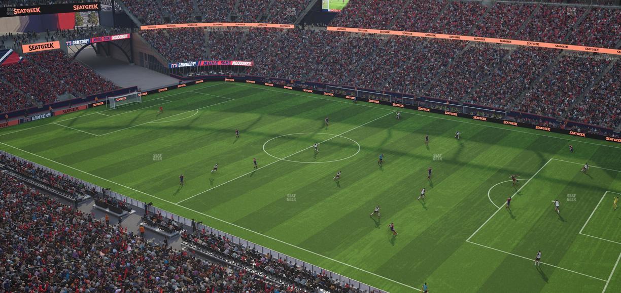 Gillette Stadium - Section 327 Seat View