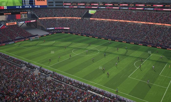 Gillette Stadium - Section 327 Seat View