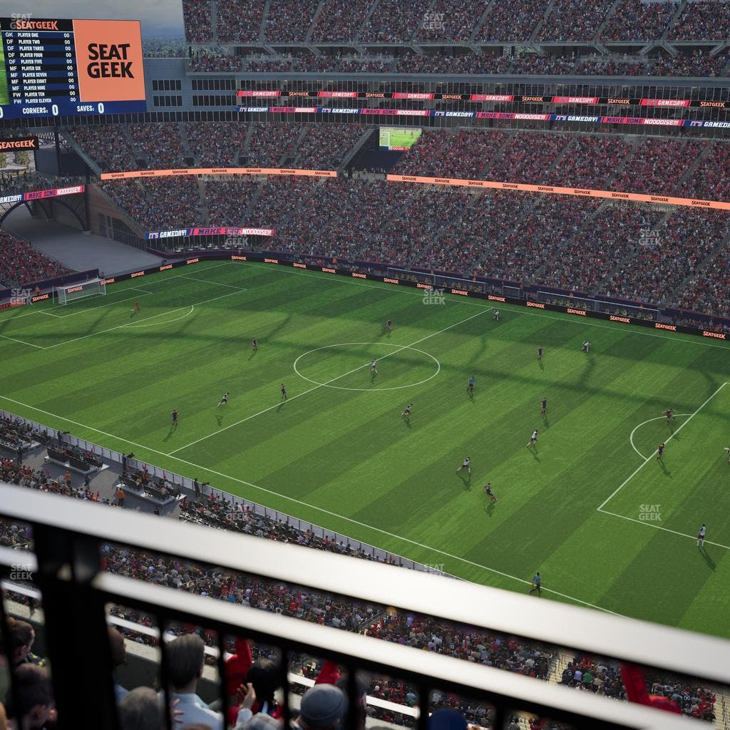 Gillette Stadium - Section 327 Seat View