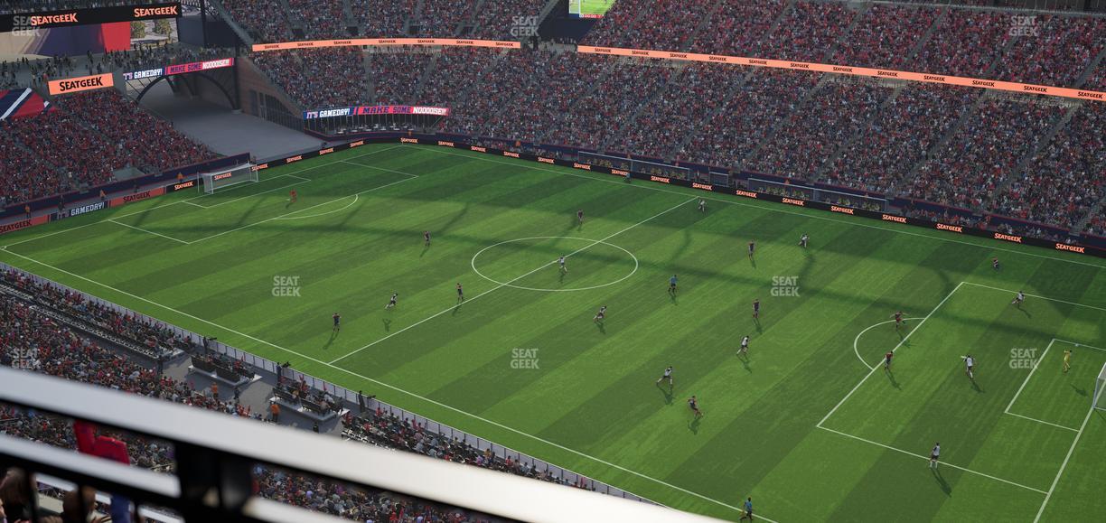 Gillette Stadium - Section 327 Seat View