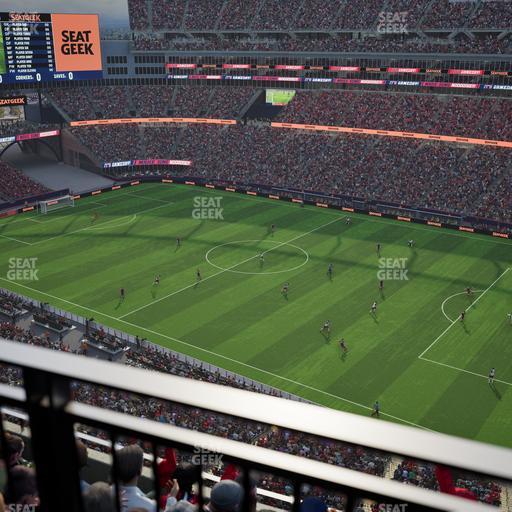 Gillette Stadium - Section 327 Seat View