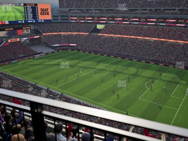 Gillette Stadium - Section 327 Seat View