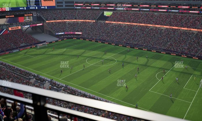 Gillette Stadium - Section 327 Seat View