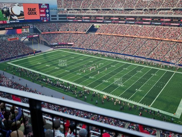 Gillette Stadium - Section 327 Seat View Gillette Stadium - Section 327 Seat View