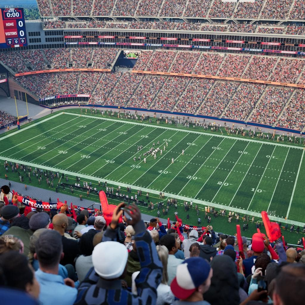 Gillette Stadium - Section 328 Seat View