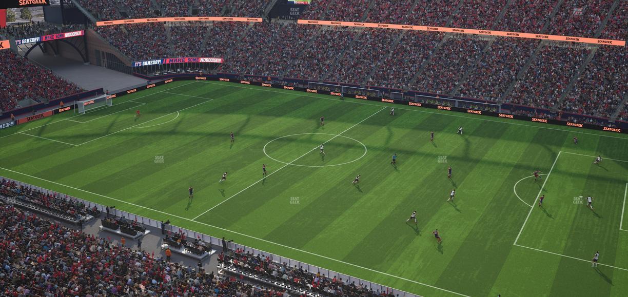 Gillette Stadium - Section 328 Seat View