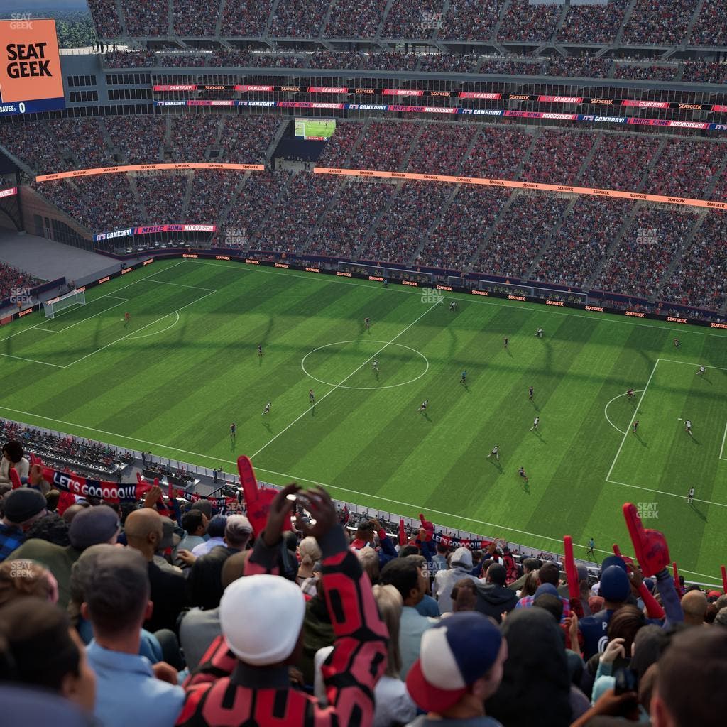 Gillette Stadium - Section 328 Seat View