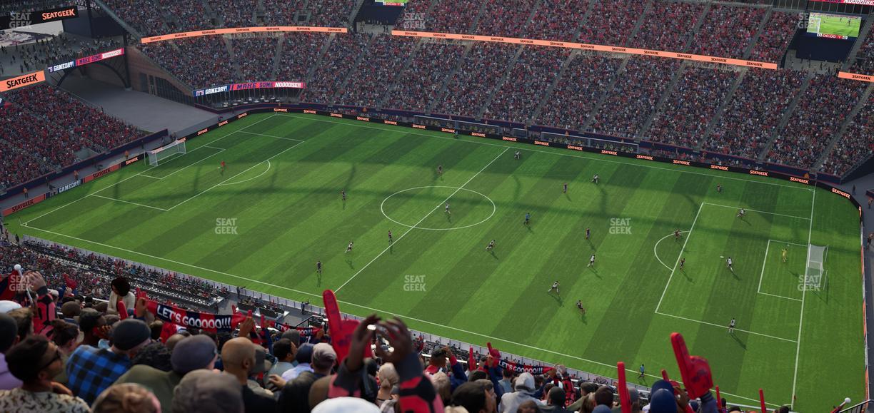 Gillette Stadium - Section 328 Seat View