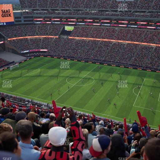 Gillette Stadium - Section 328 Seat View