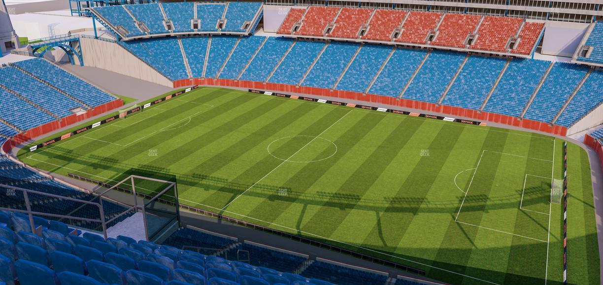 Gillette Stadium - Section 328 Seat View