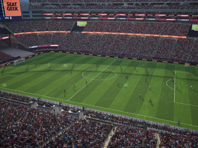 Gillette Stadium - Section 329 Seat View