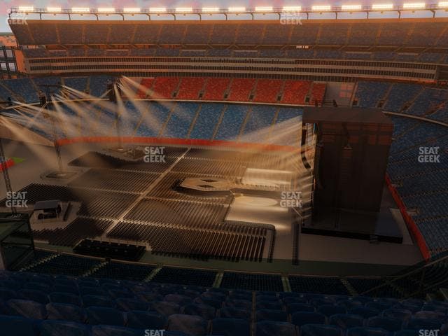 Gillette Stadium - Section 329 Seat View