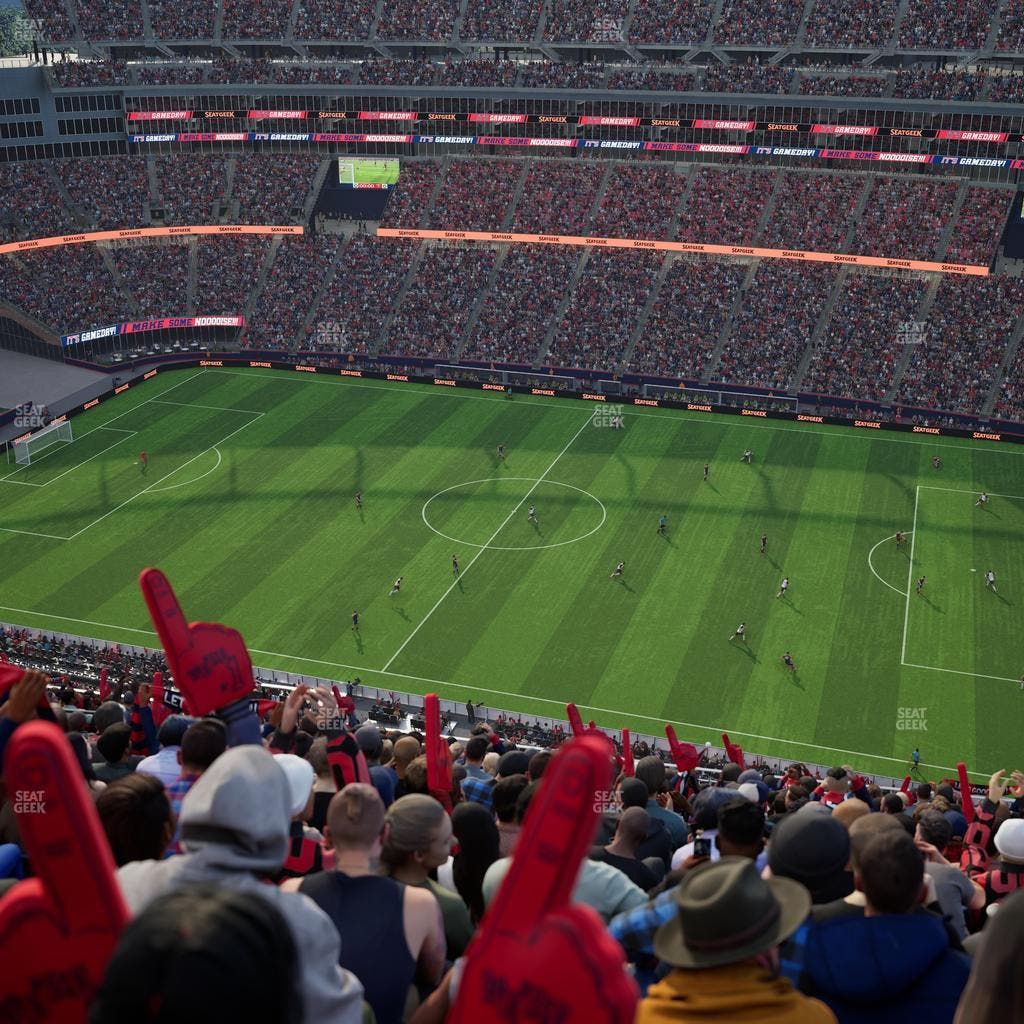 Gillette Stadium - Section 329 Seat View