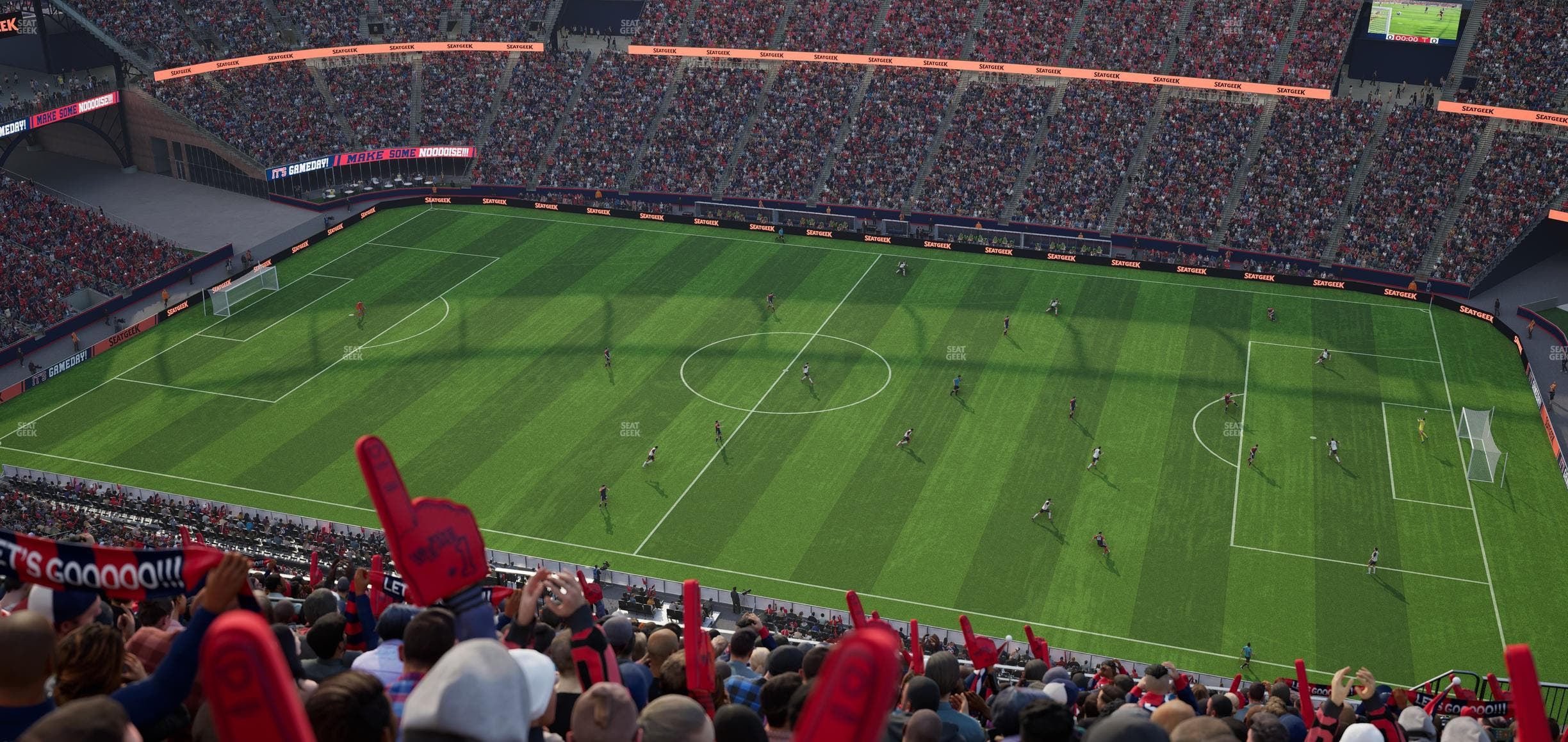 Gillette Stadium - Section 329 Seat View