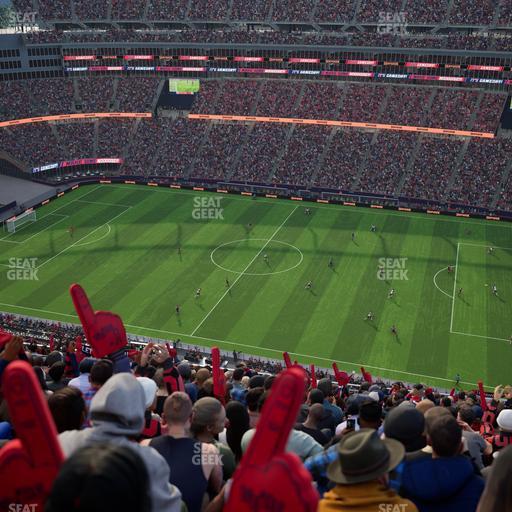 Gillette Stadium - Section 329 Seat View