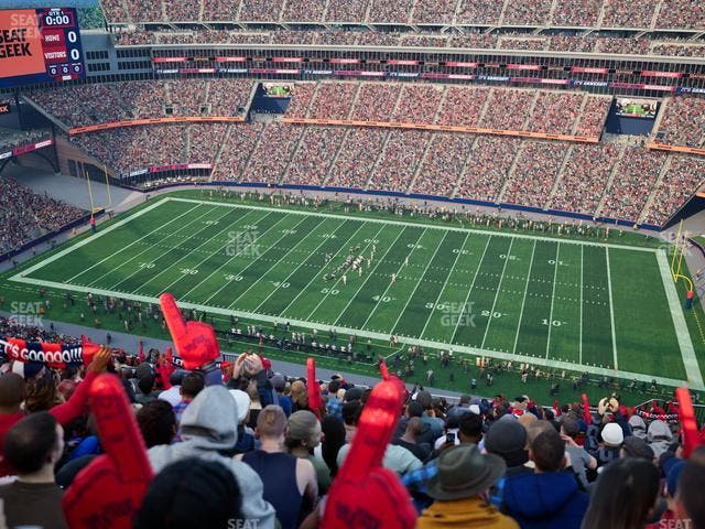 Gillette Stadium - Section 329 Seat View Gillette Stadium - Section 329 Seat View