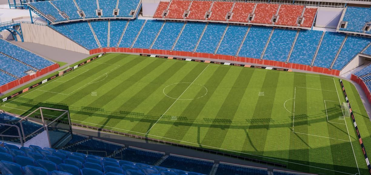 Gillette Stadium - Section 329 Seat View