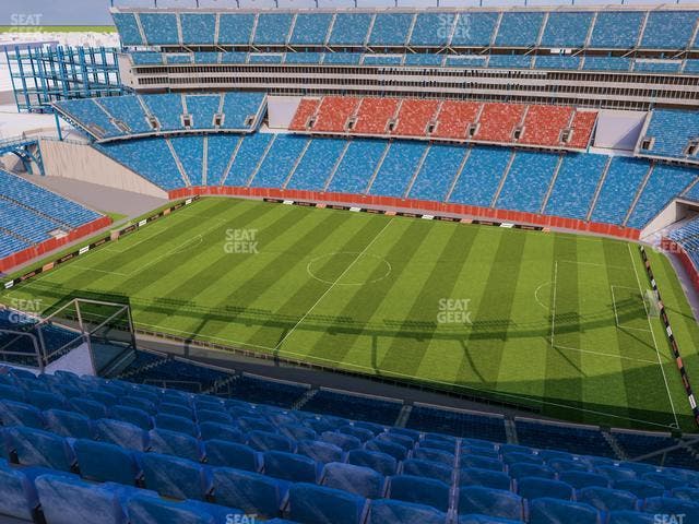 Gillette Stadium - Section 329 Seat View