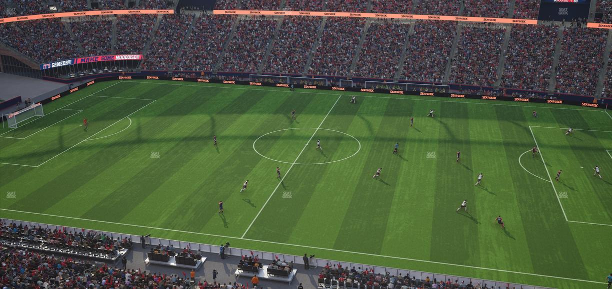 Gillette Stadium - Section 330 Seat View