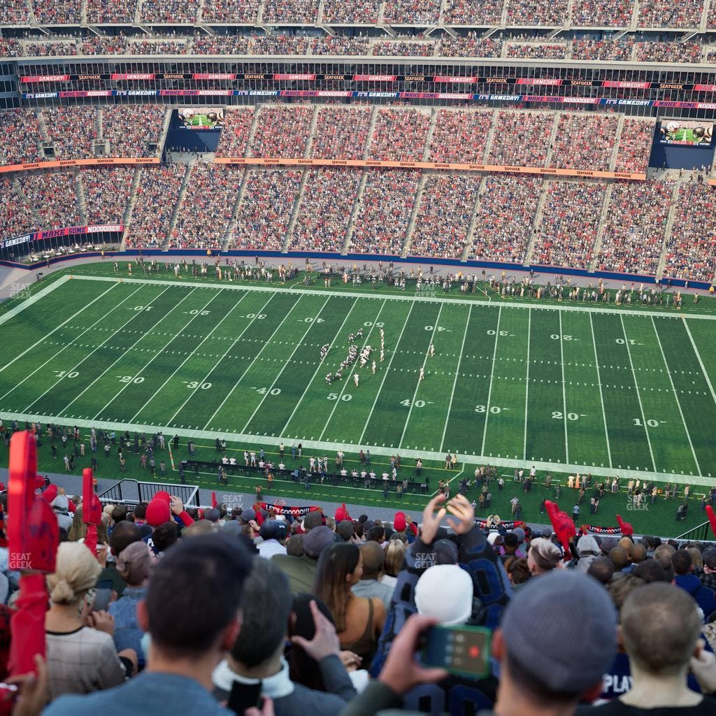 Gillette Stadium - Section 330 Seat View